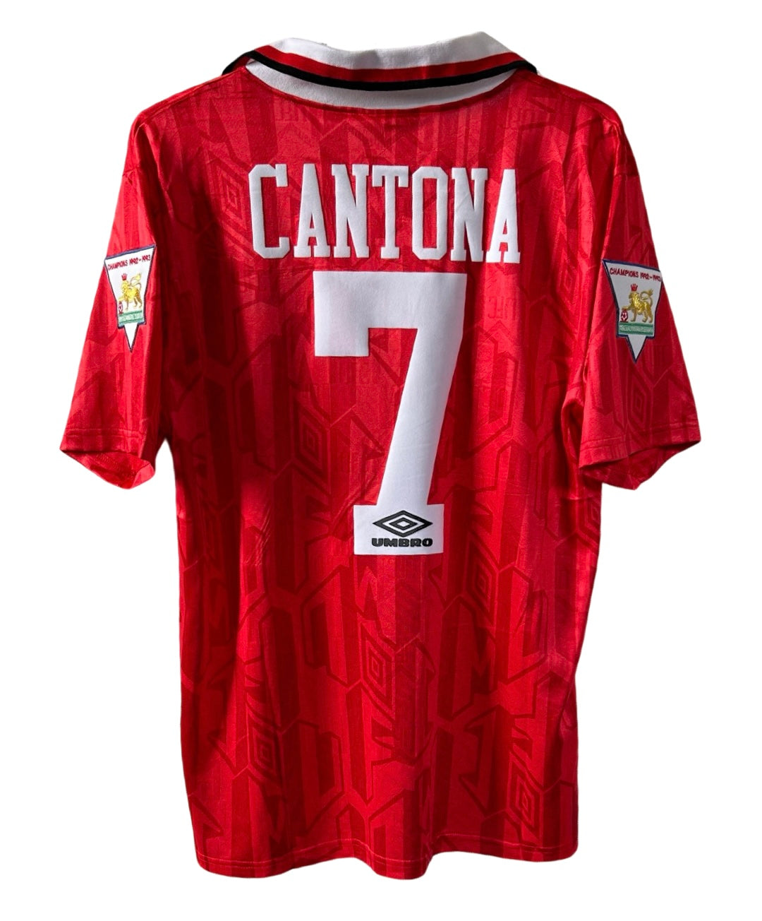 Manchester United 1992-94 Home Shirt, #7 Eric Cantona