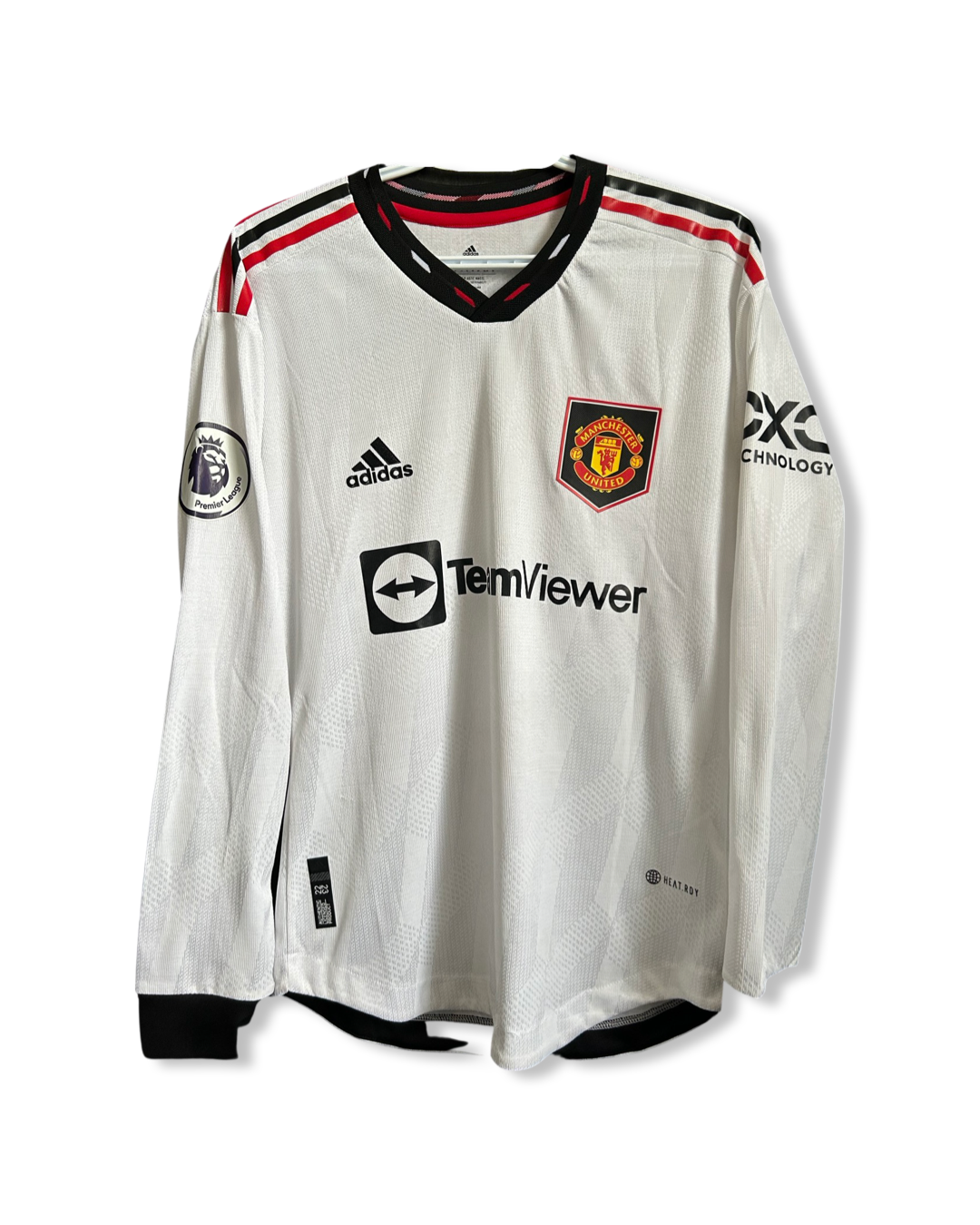 Manchester United Away Shirt 2022-23 - Long Sleeve with Ronaldo 7