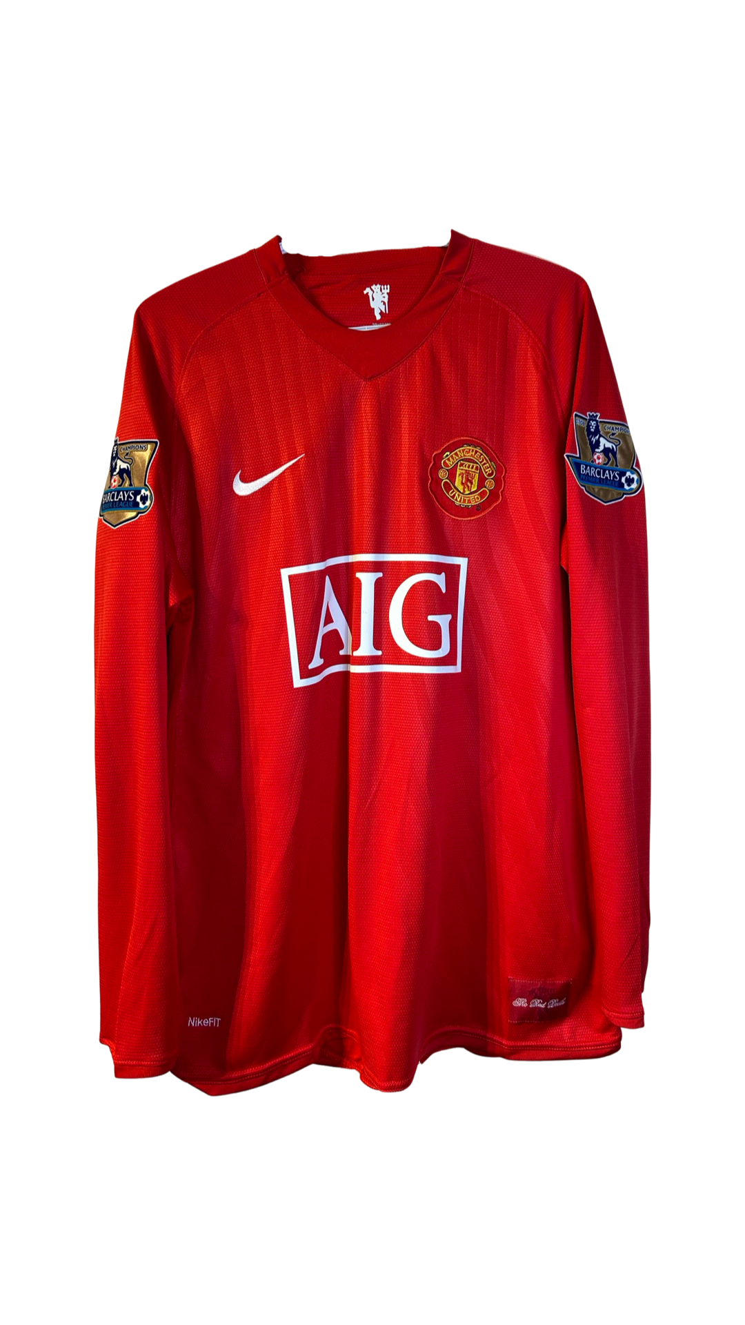 Manchester United 2007-09 Home Shirt, Wayne Rooney #10