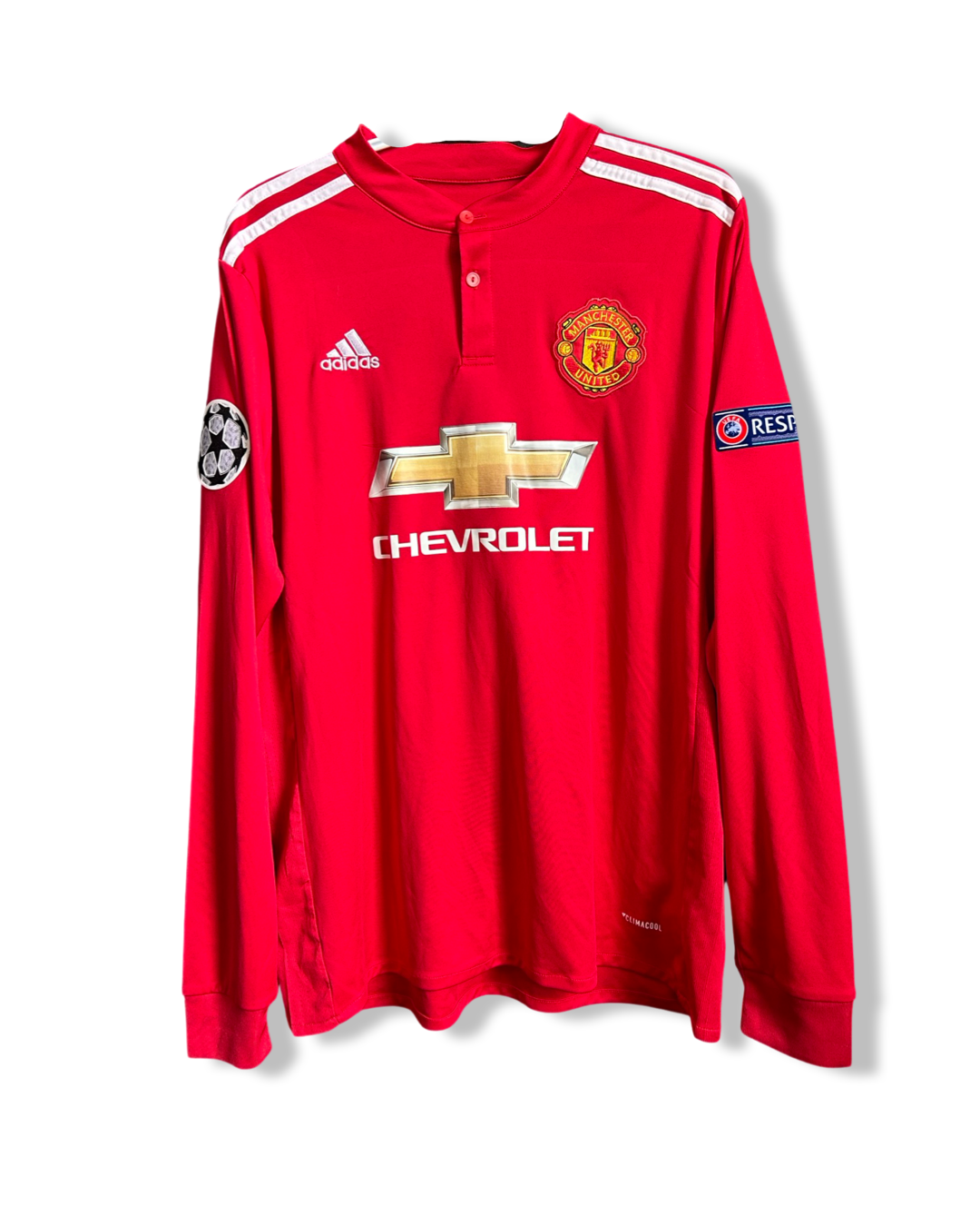 Manchester United 2017/18 Home Shirt, #11 Anthony Martial (Long Sleeve)