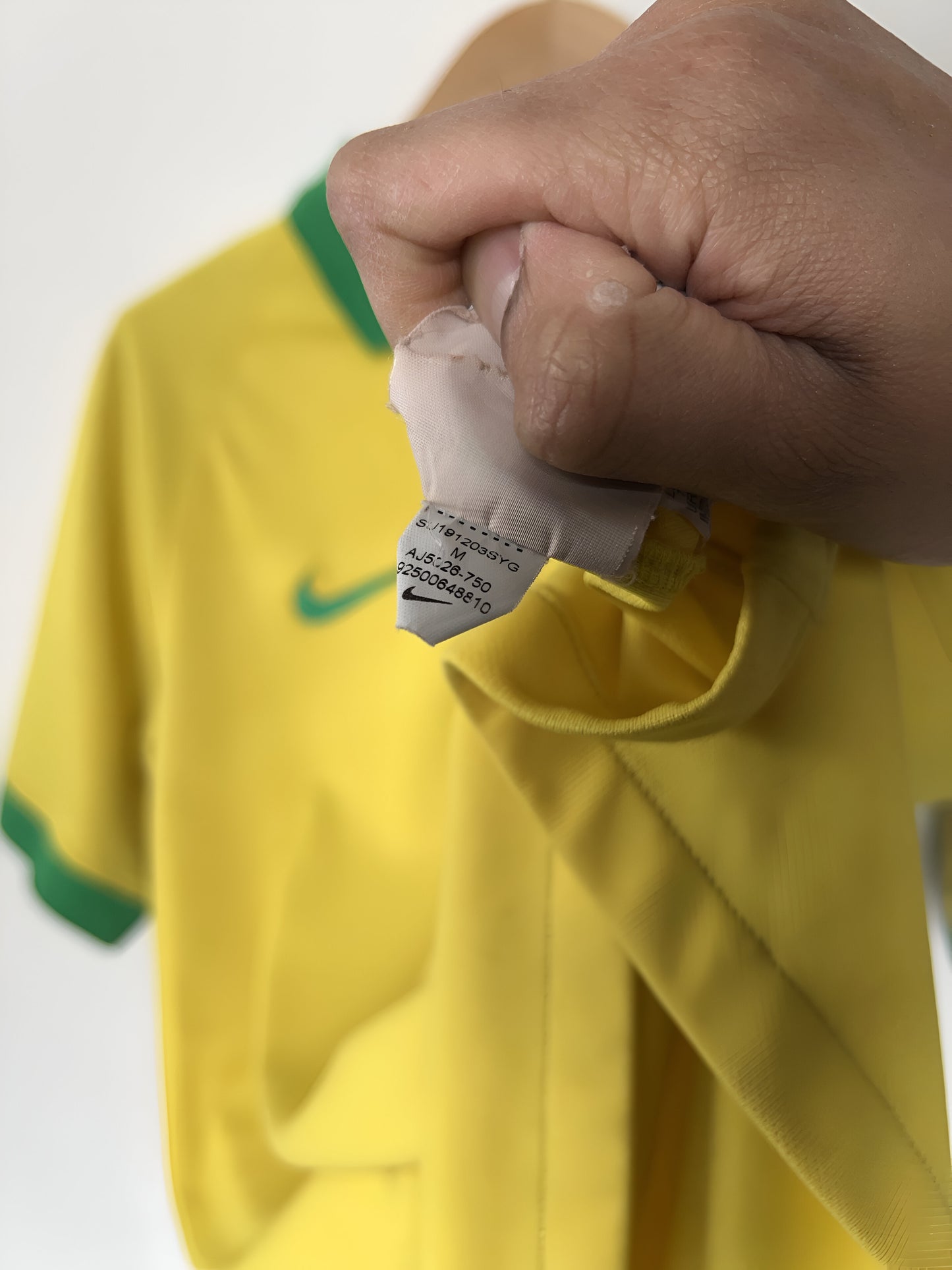 Brazil National Team 2019-20 Home Shirt, #10 Neymar - M