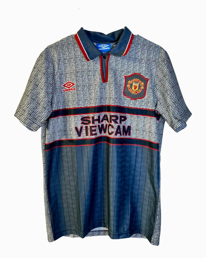 Manchester United 1995-1996 Away Shirt #24, BECKHAM - M