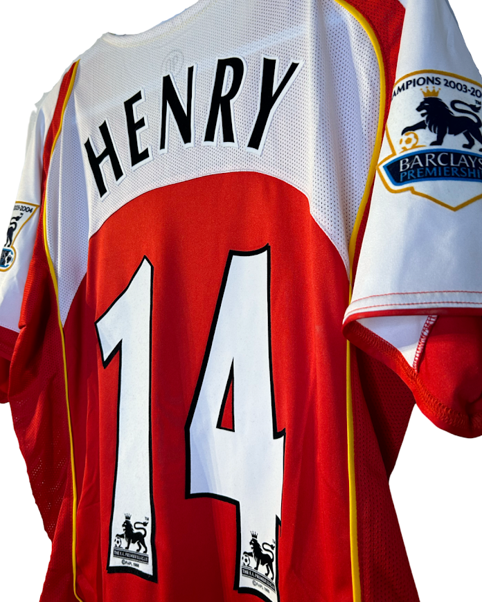 Arsenal 2004-05 Home Shirt #14, Thierry Henry - M