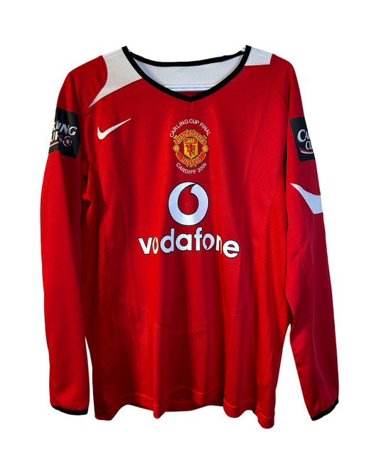 MANCHESTER UNITED 2002 2004 HOME FOOTBALL SHIRT JERSEY #7 RONALDO