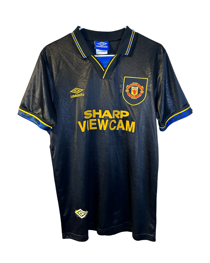 Manchester United 1993-94 Away Shirt, #7 Eric Cantona - M
