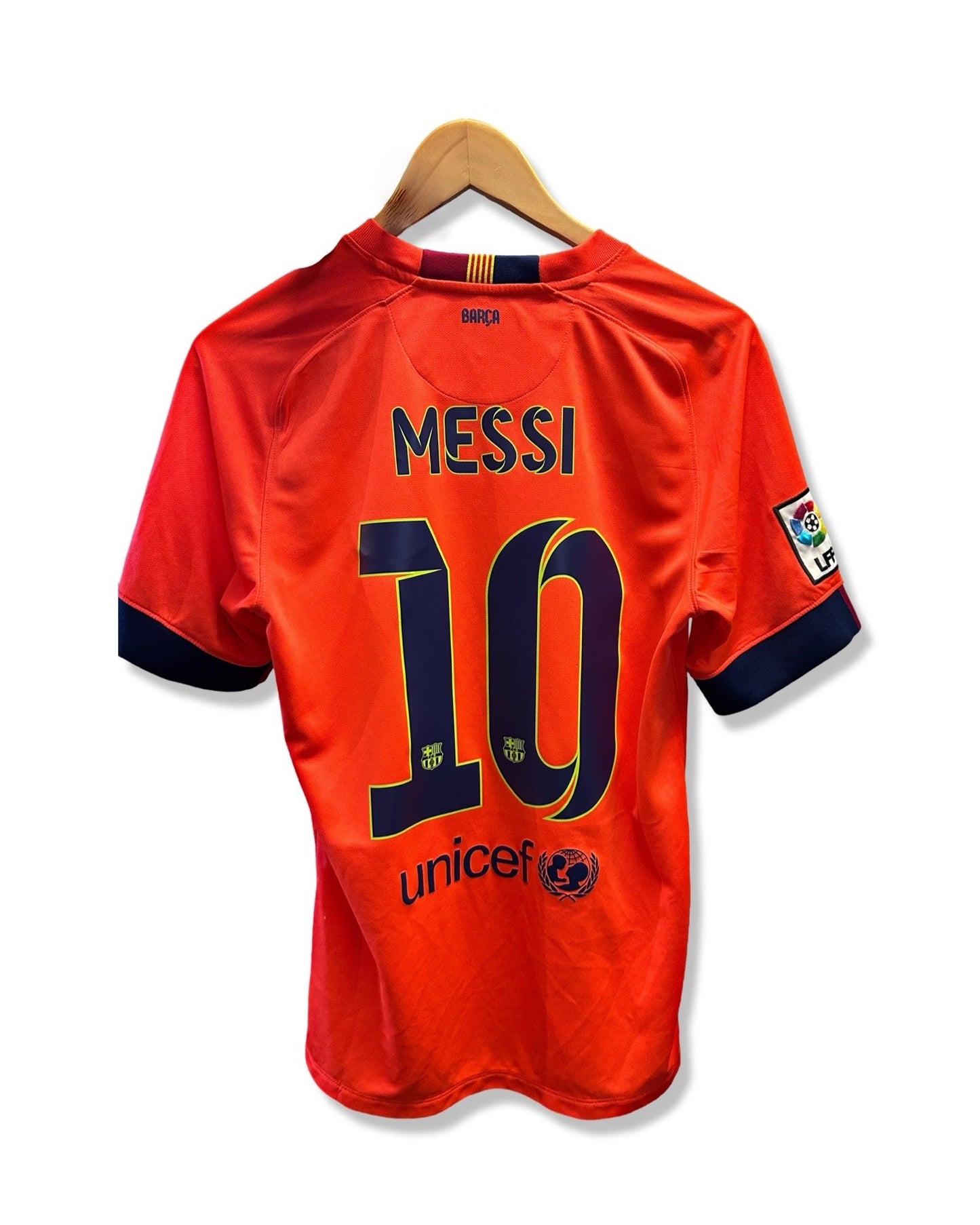 FC Barcelona 2014-15 Away Shirt, #10 Lionel Messi - S