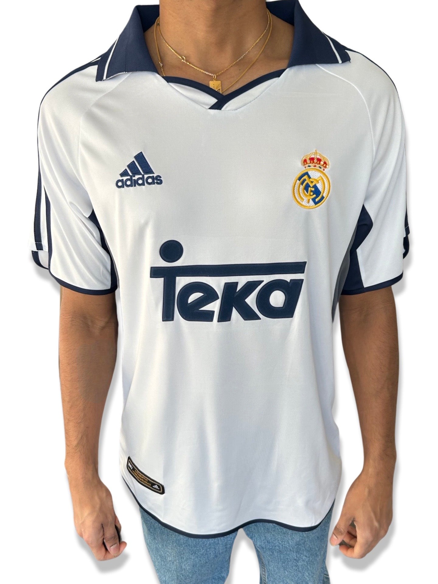 Real Madrid CF 2000-01 Home Shirt, #10 Luis Figo