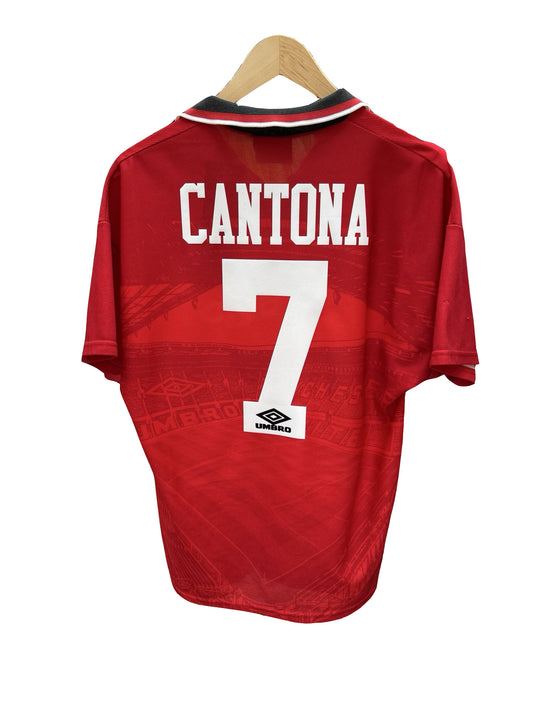 Manchester United 1994-96 Home Shirt, #7 Eric Cantona - M