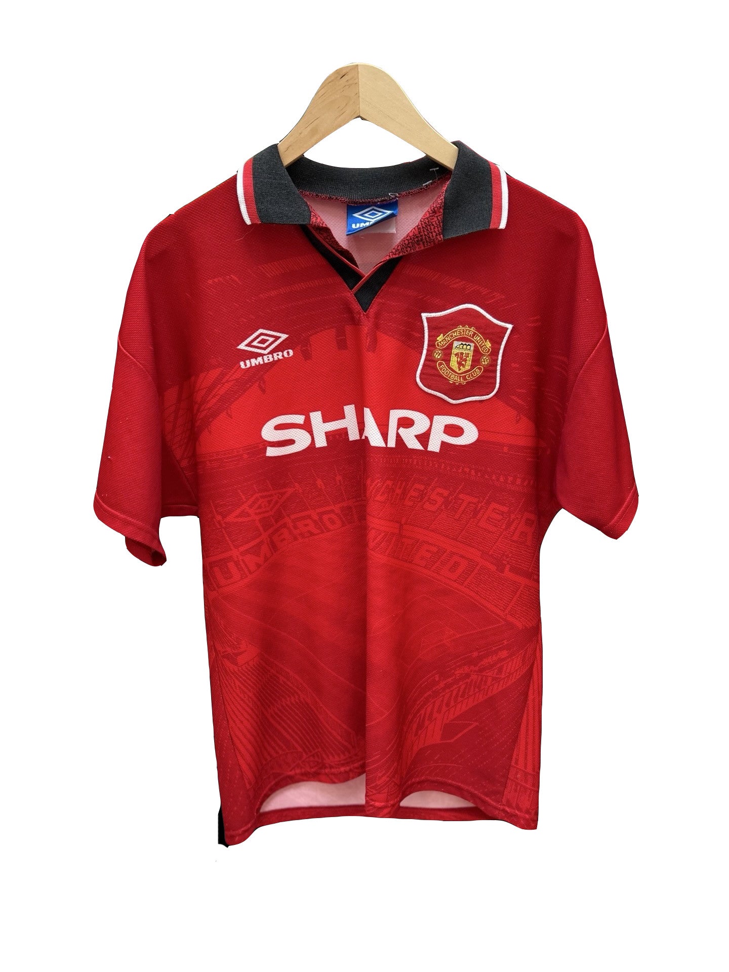 Manchester United 1994-96 Home Shirt, #7 Eric Cantona - M