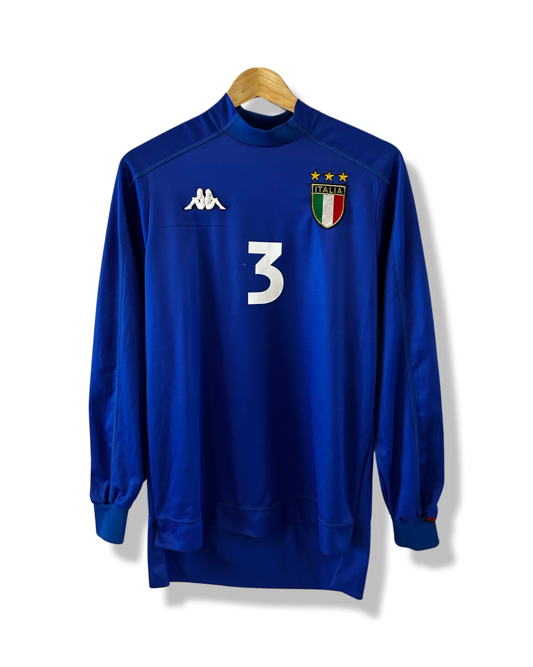 Italy National Football Team 1999-00 Home shirt, #3 Paolo Maldini - S