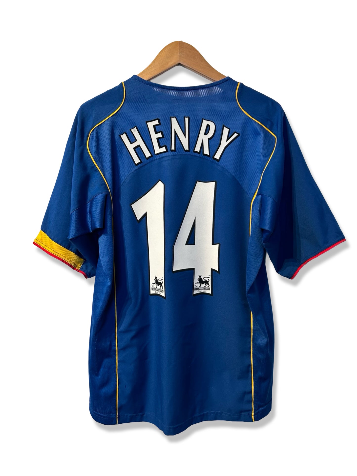 Arsenal FC 2004-05 Away Shirt, #14 Thierry Henry - M