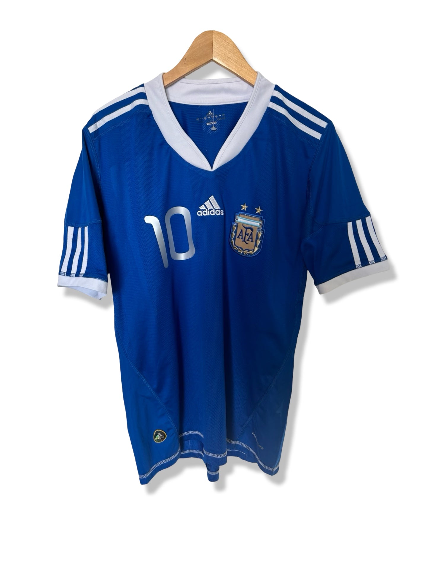 Argentina National Team 2010-11 Away Shirt, #10 Lionel Messi - S