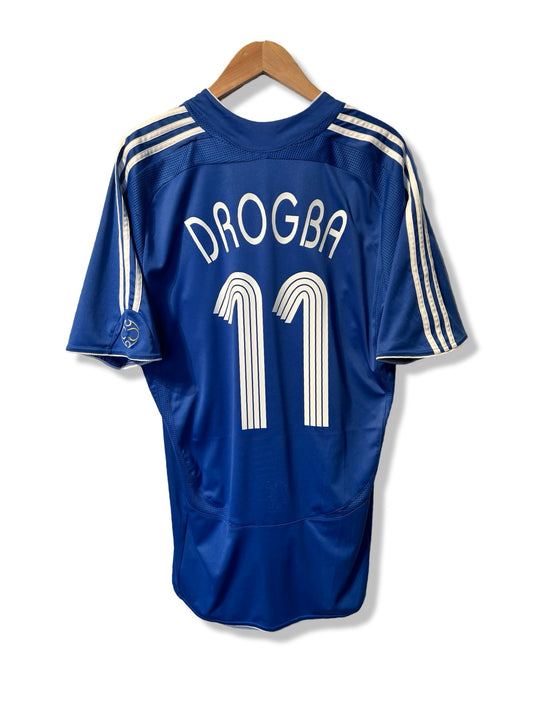 Chelsea FC 2006-07 Home Shirt, #11 Didier Drogba - L