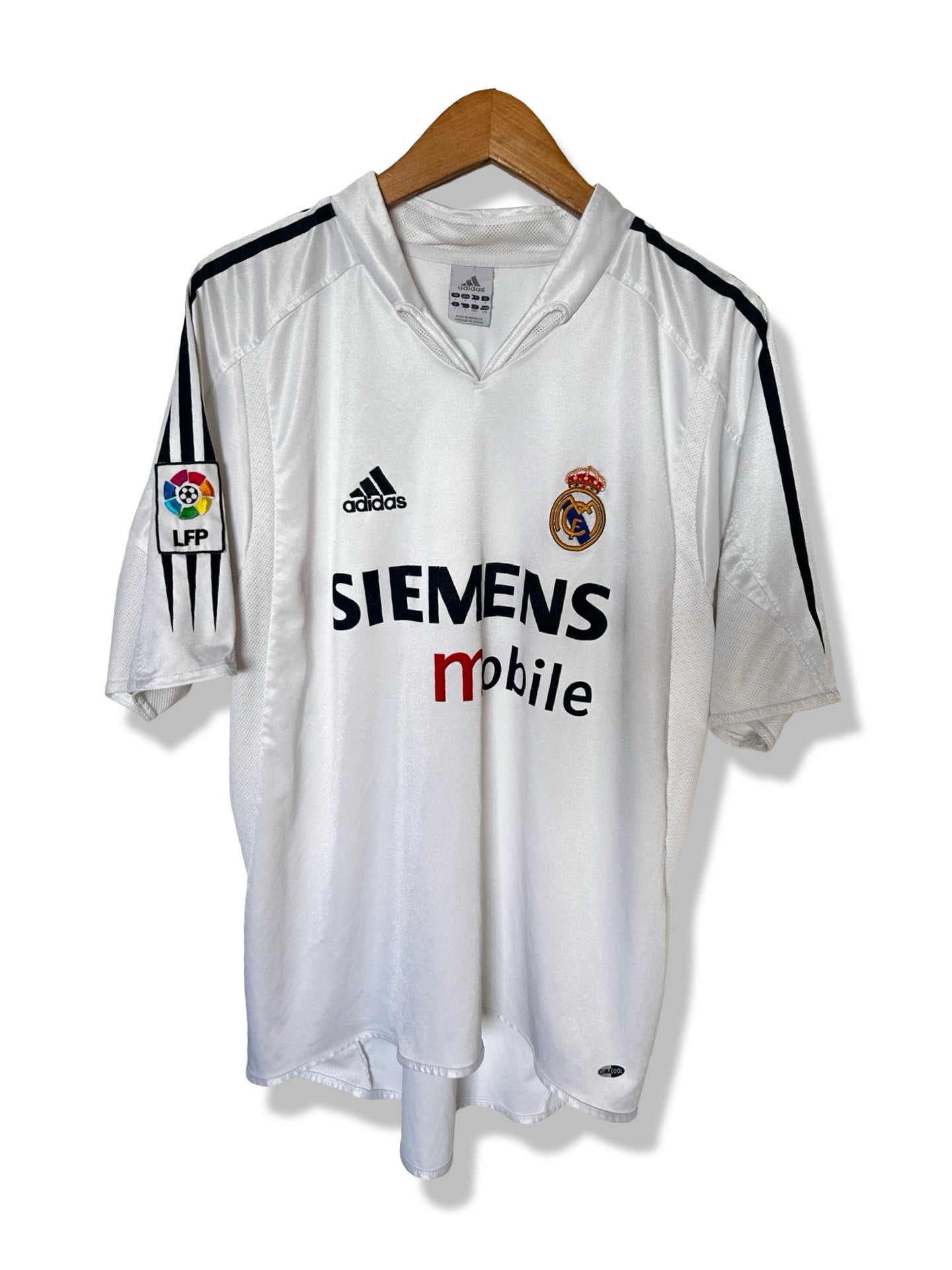 Real Madrid CF 2004-05 Home Shirt, #5 Zinedine Zidane - L