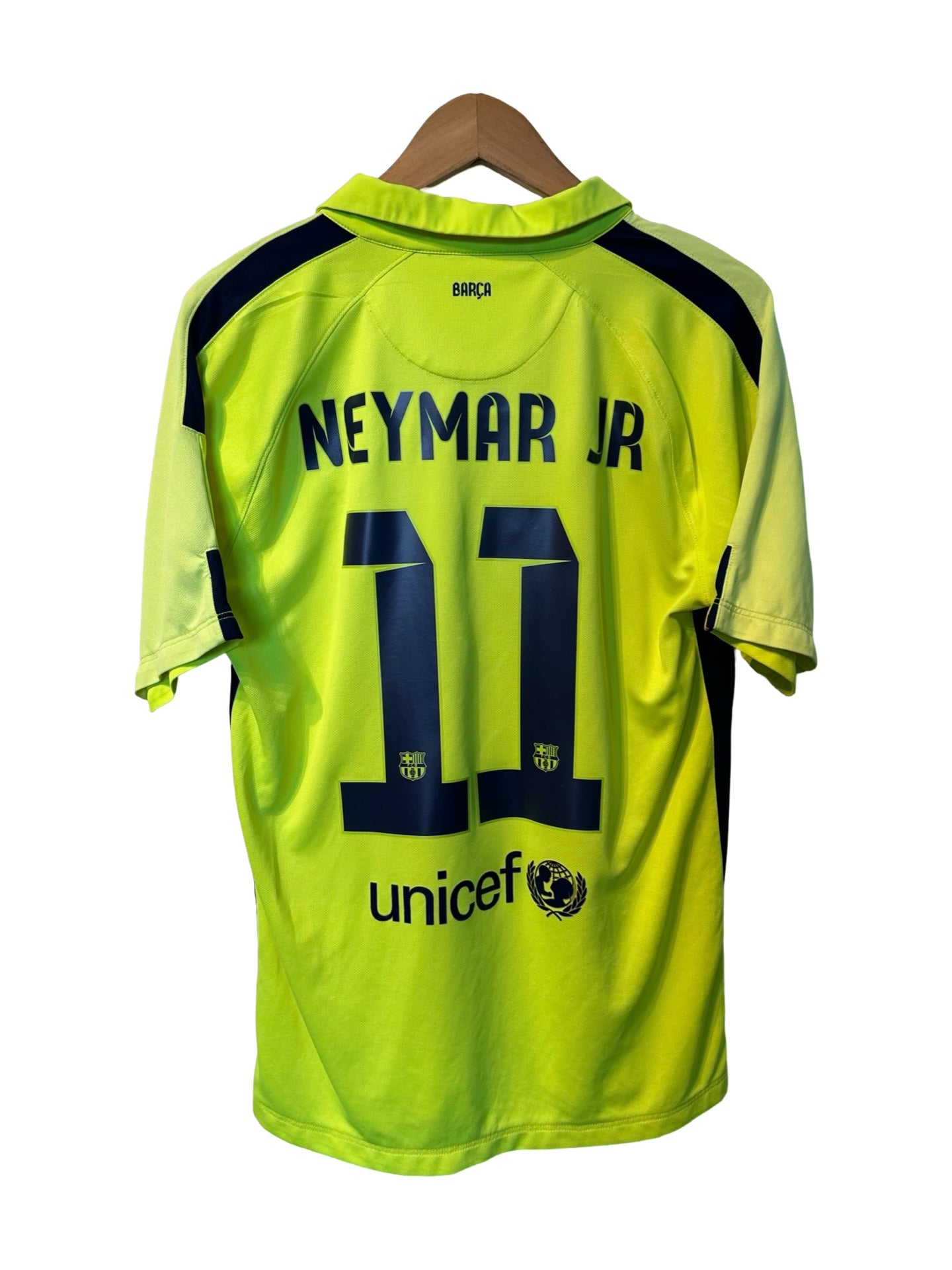 FC Barcelona 2014-15 Third Shirt, #11 Neymar Jr. - M