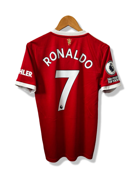 Manchester United 2021-22 Home Shirt, #7 Cristiano Ronaldo - S