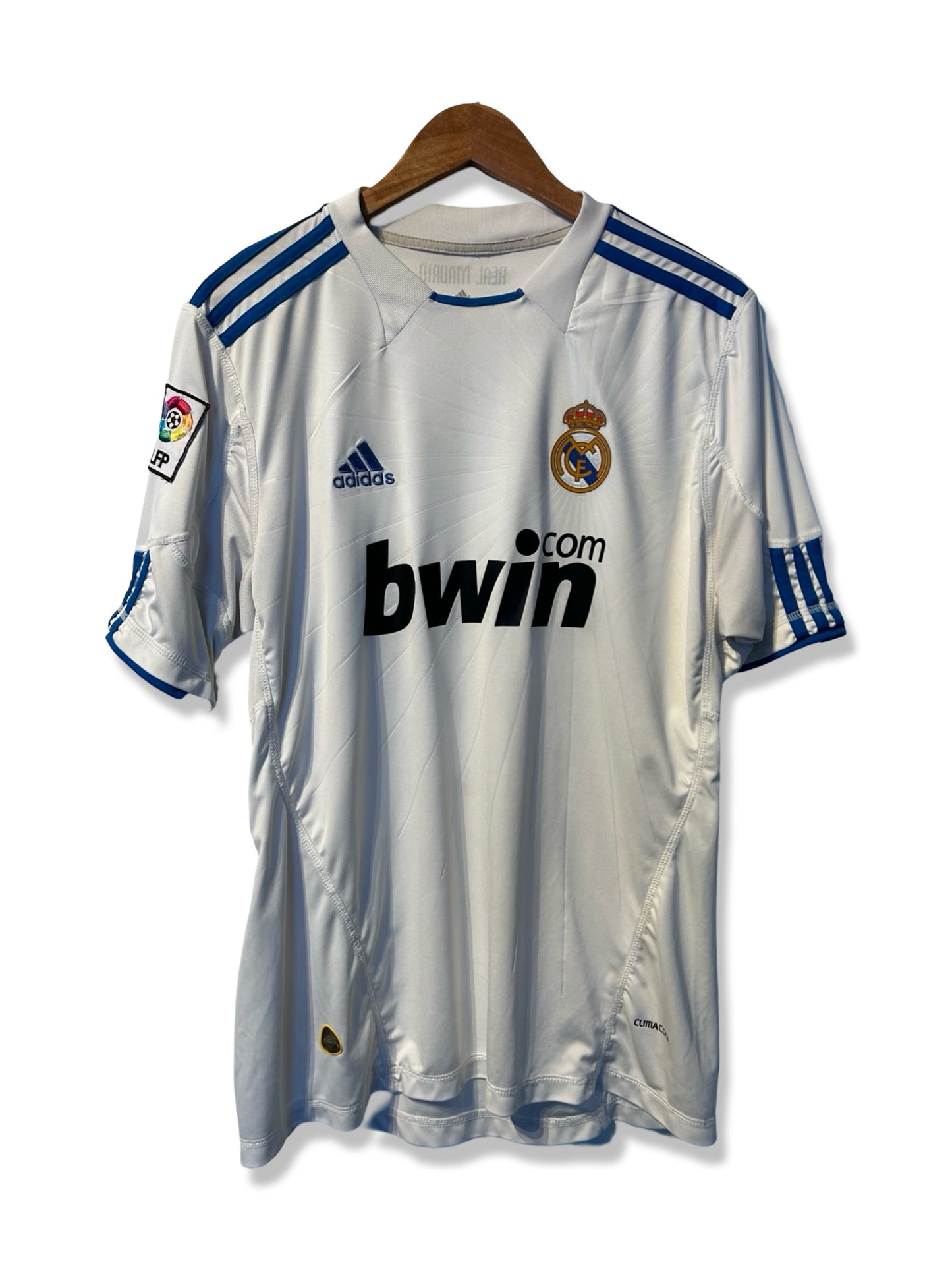 Real Madrid CF 2010-11 Home Shirt, #7 Cristiano Ronaldo - M