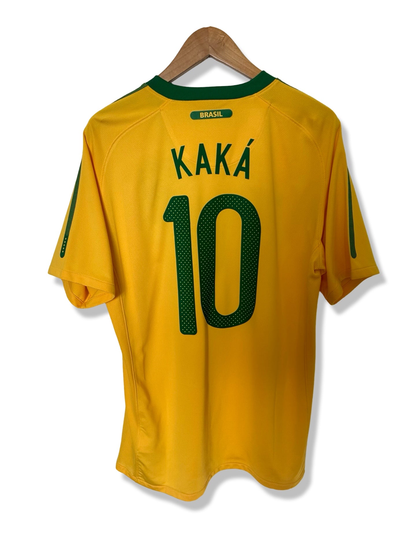 Brazil National Team 2010 Home Shirt, #10 Kaka - M