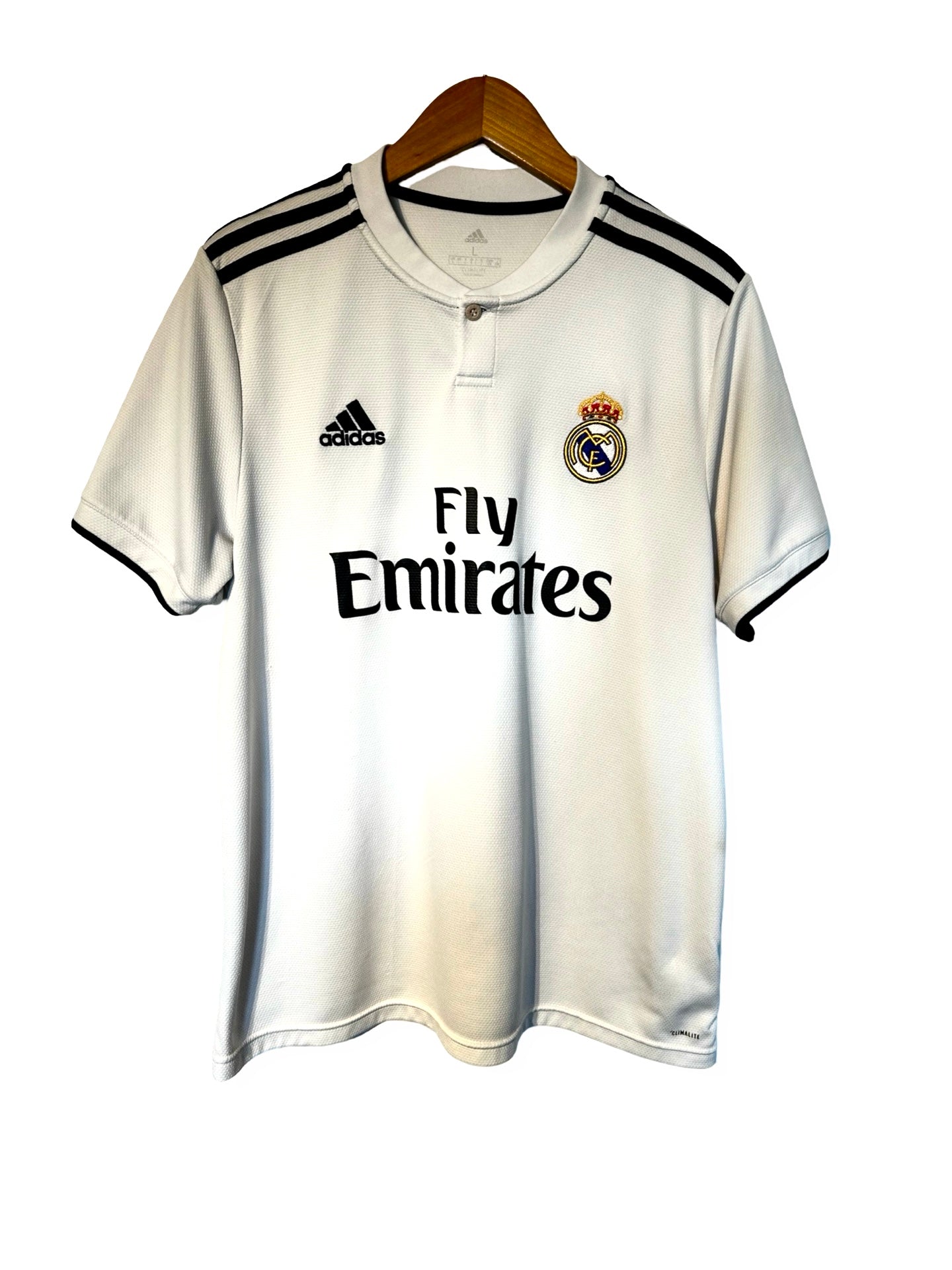 Real Madrid CF 2018-19 Home Shirt, #10 Luka Modric - M