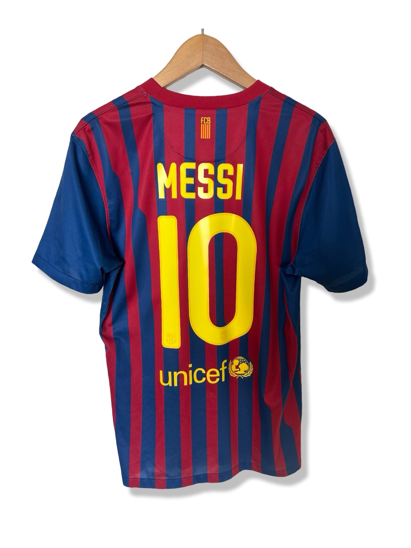 FC Barcelona 2011-12 Home Shirt, #10 Lionel Messi - M