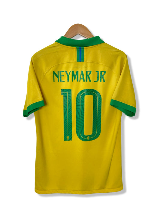 Brazil National Team 2019-20 Home Shirt, #10 Neymar - M