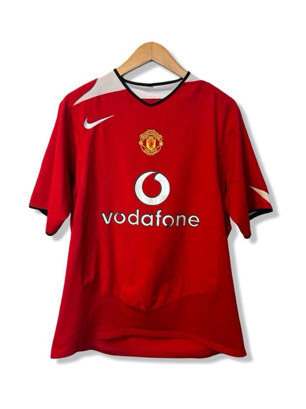 Manchester United 2004-06 Home Shirt, #10 Ruud v.Nistelrooy (LS) - M