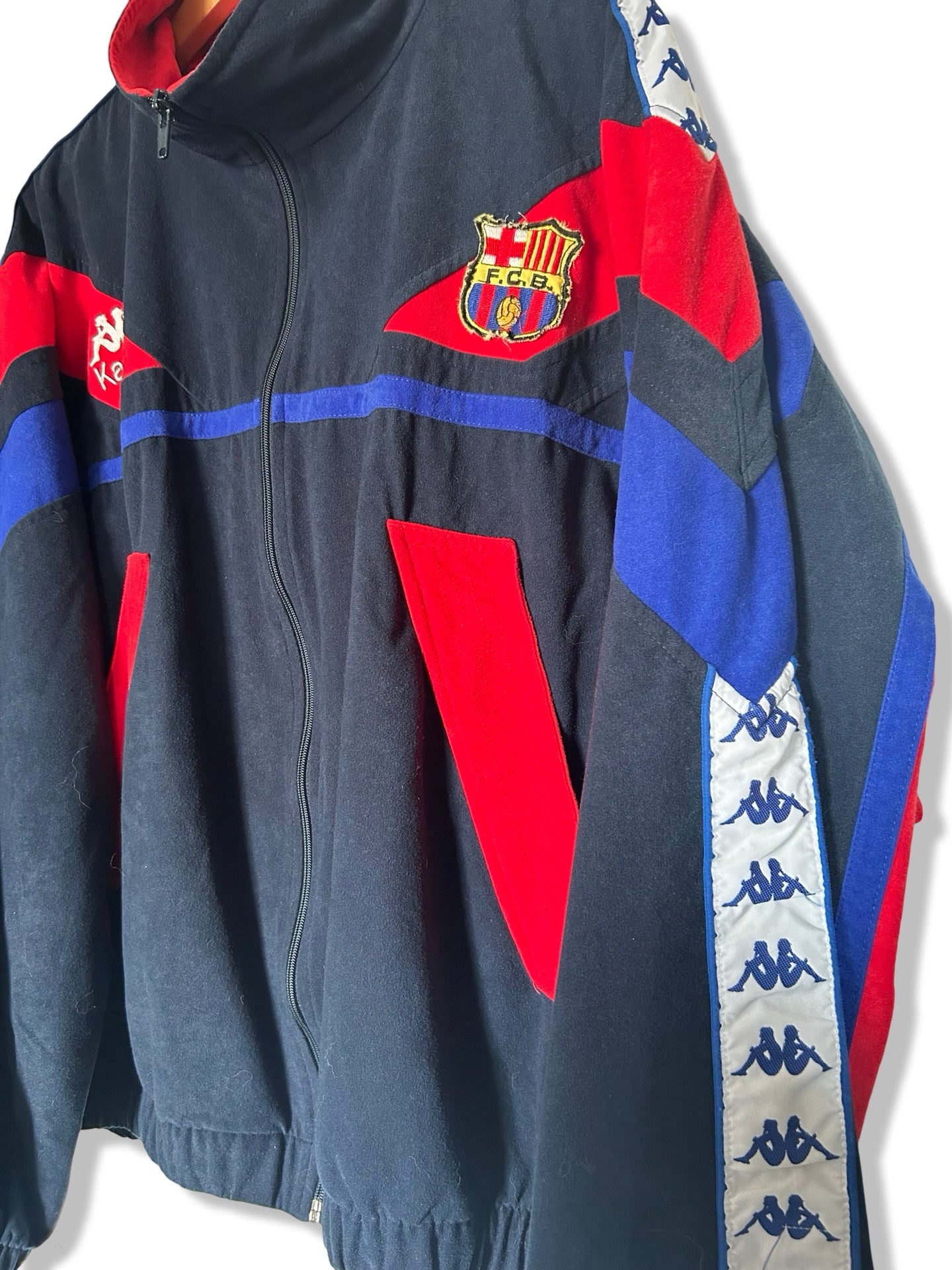 FC Barcelona 1992-95 Vintage Kappa Track Jacket