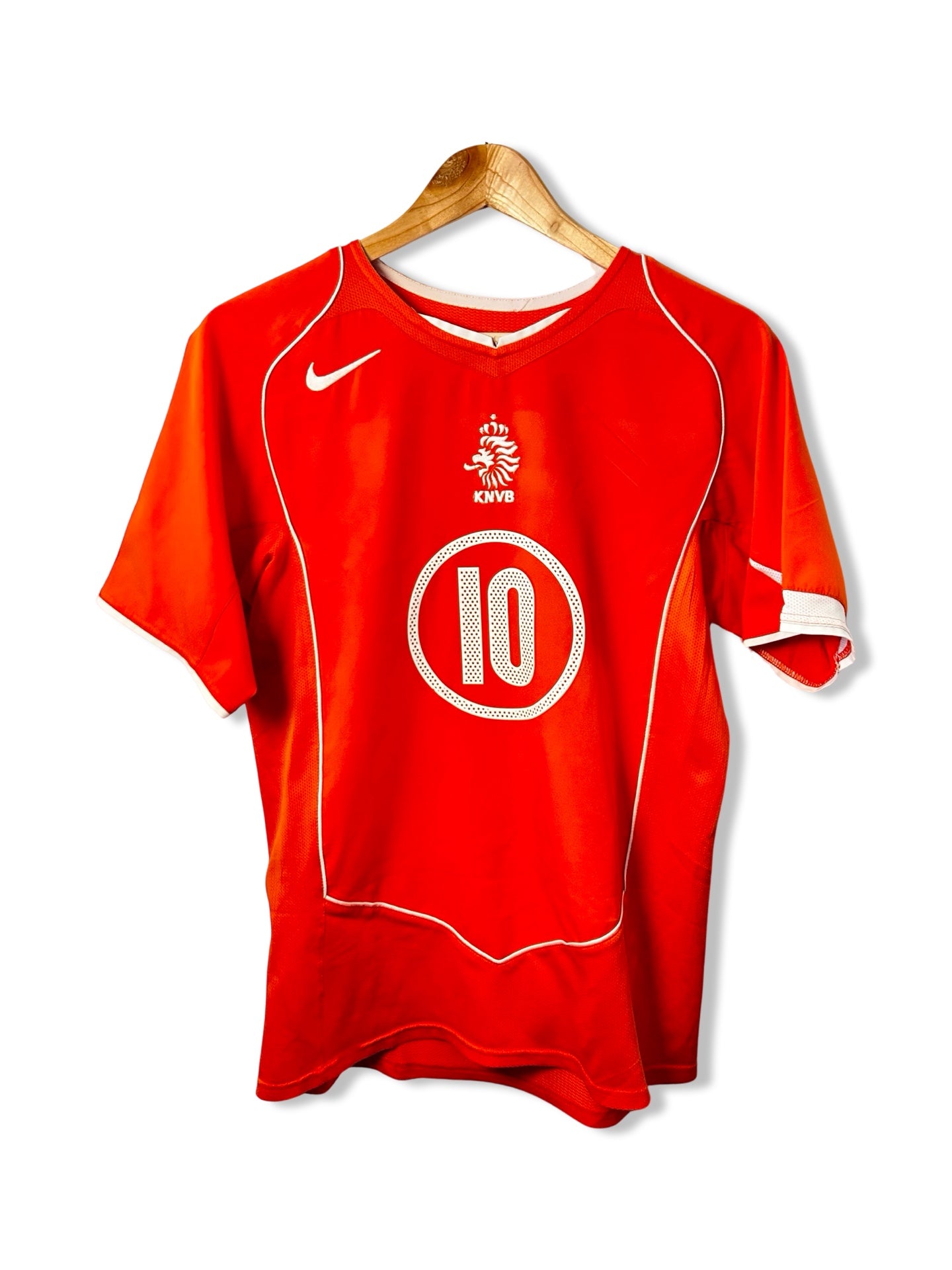 Netherlands 2004-05 Home Shirt, #10 Ruud Van Nistelrooy - S