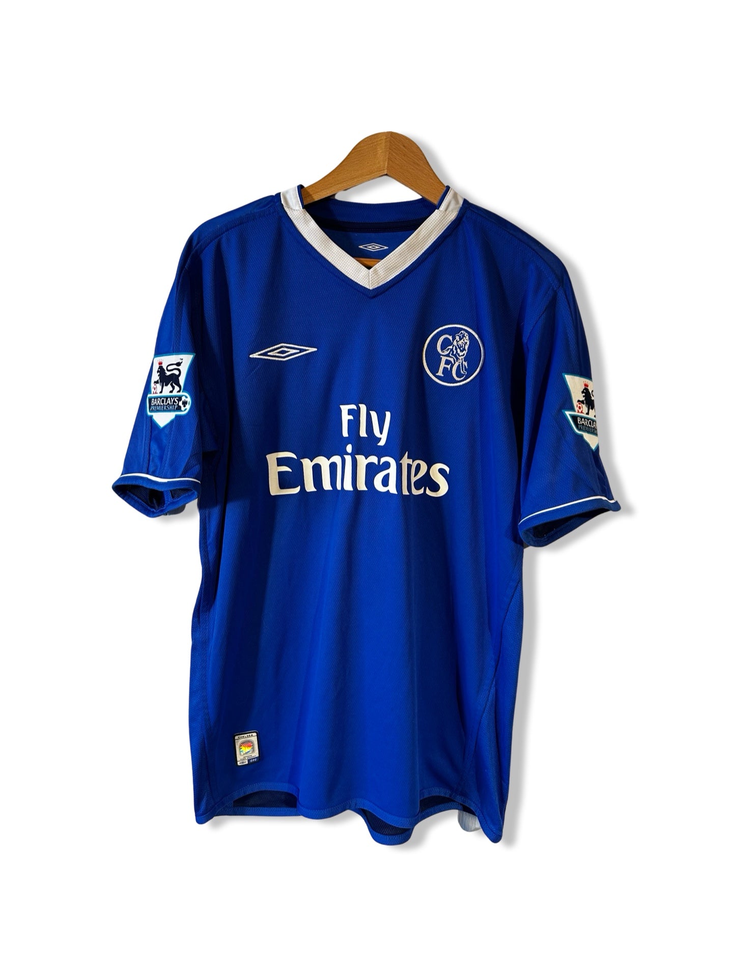 Chelsea FC 2004-05 Home Shirt, #8 Frank Lampard - M