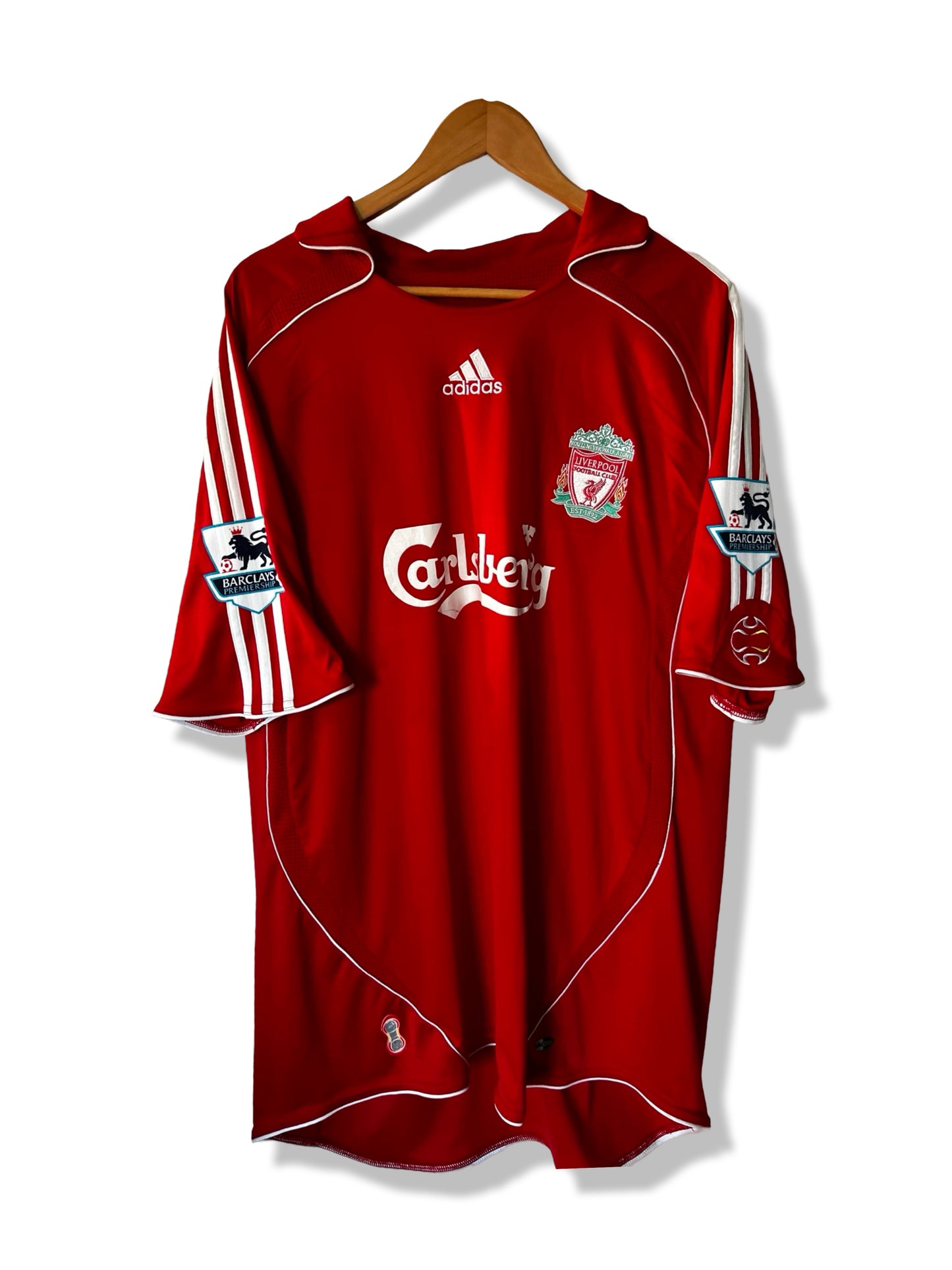 Liverpool FC 2006-08 Home Shirt, #8 Steven Gerrard - XL
