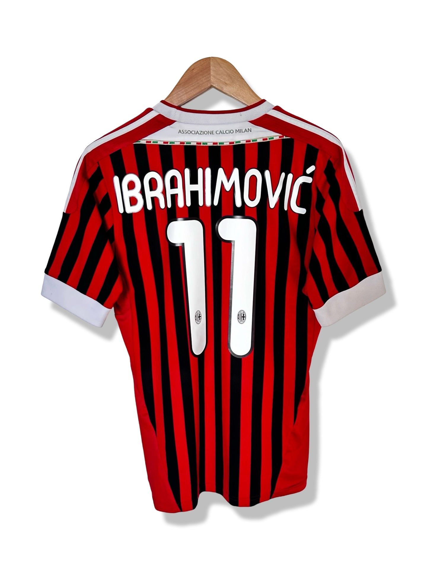 AC Milan 2012-13 Home Shirt, #11 Zlatan Ibrahimovic - S