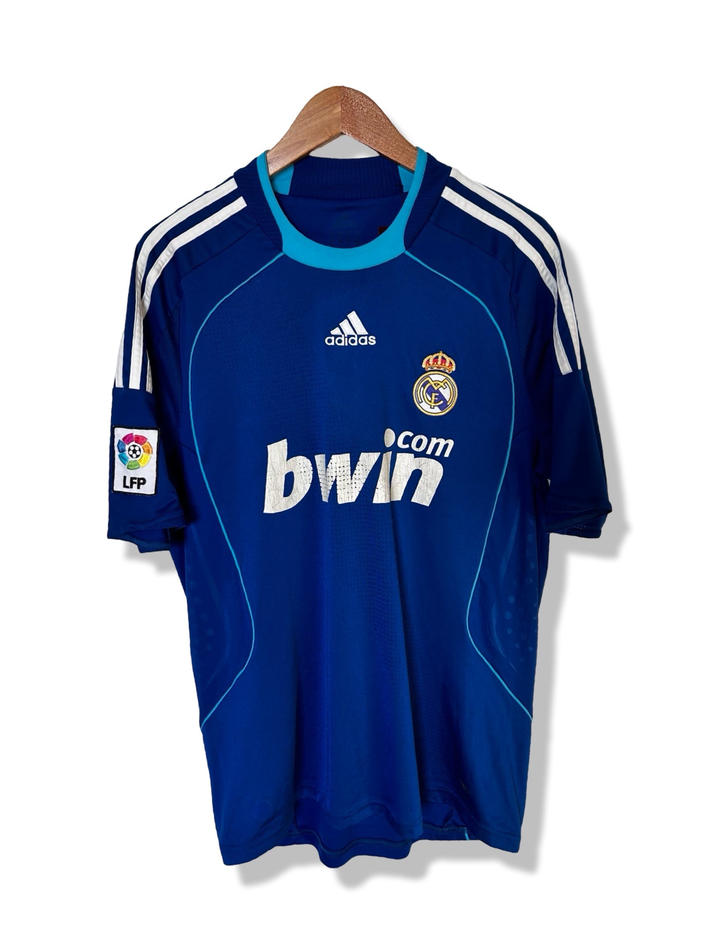 Real Madrid CF 2008-09 Away Shirt, #17 Ruud van Nistelrooy - M