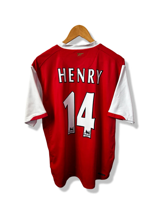 Arsenal 2006-08 Home Shirt, #14 Thierry Henry - M