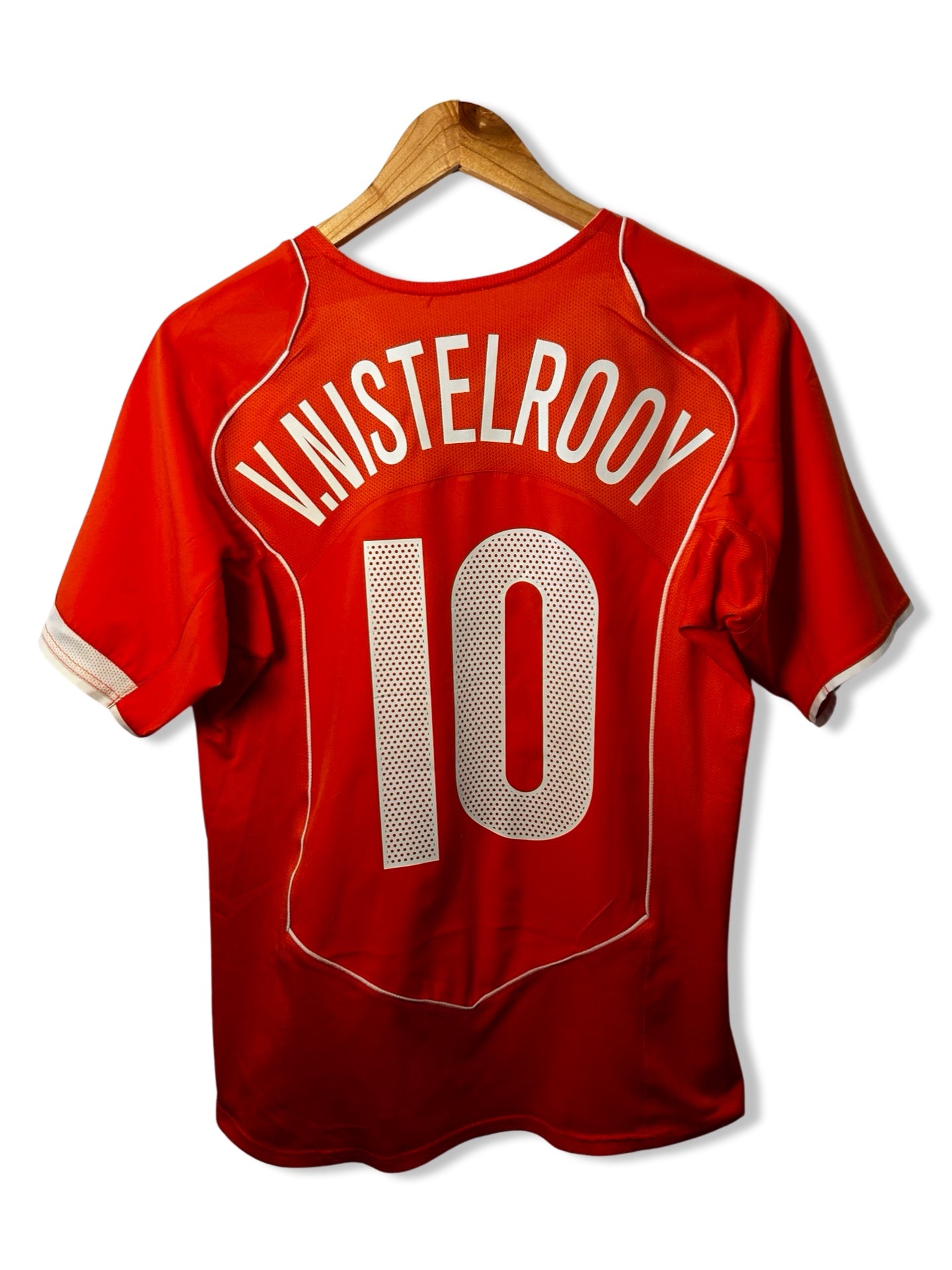 Netherlands 2004-05 Home Shirt, #10 Ruud Van Nistelrooy - S
