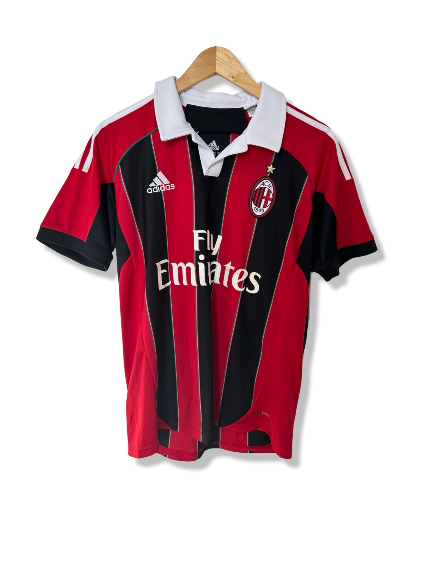 AC Milan 2012-13 Home Shirt, #10 Kevin Prince Boateng - Youth XL/Adult S