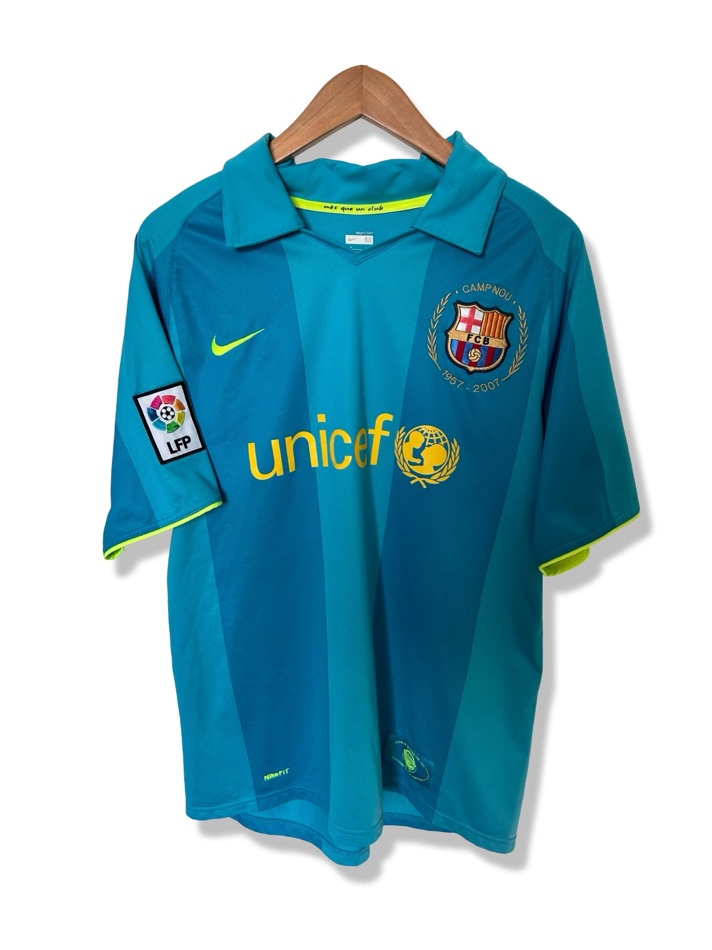 FC Barcelona 2007-08 Away Shirt, #10 Ronaldinho - M