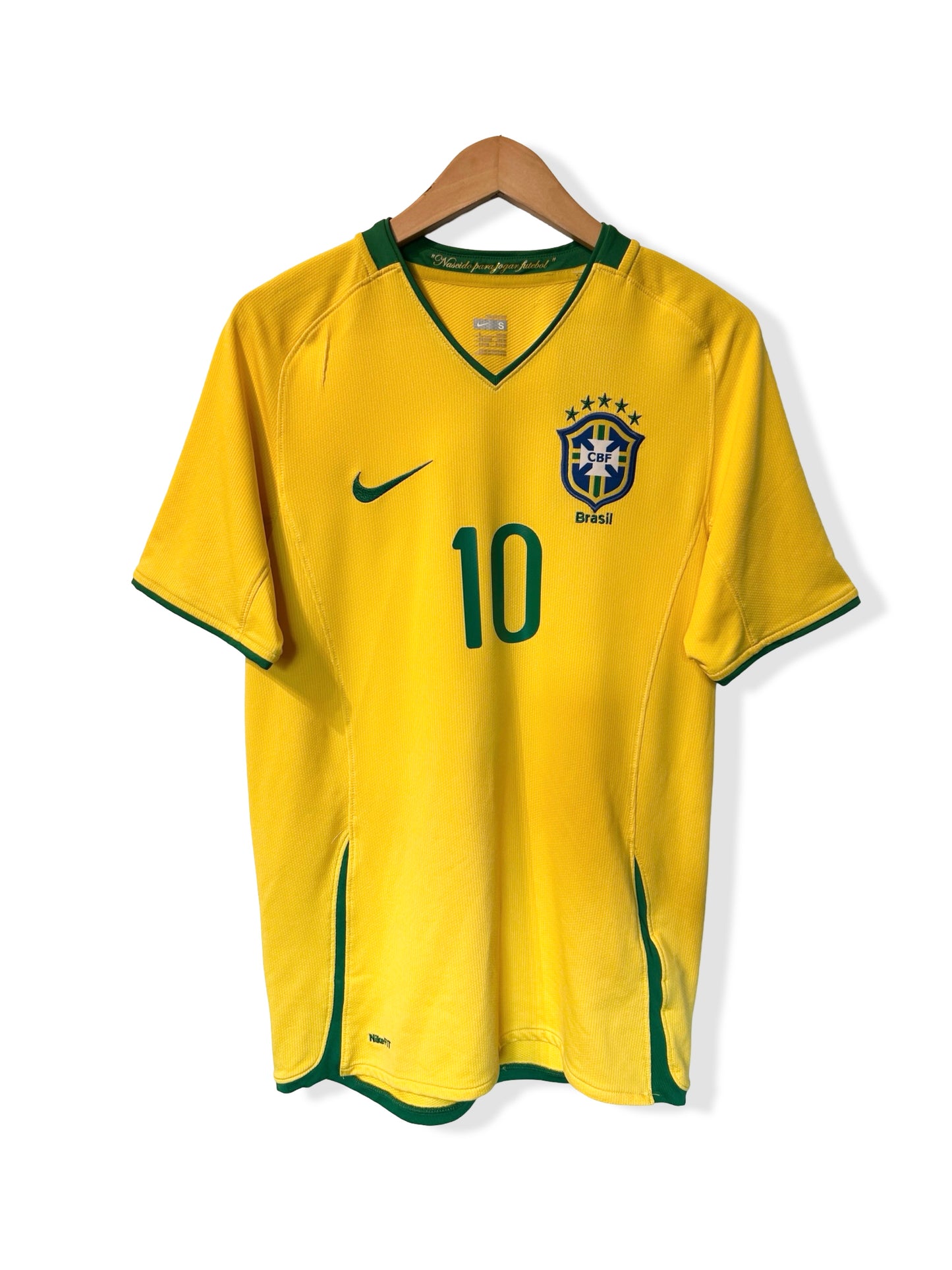 Brazil National Team 2008-09 Home Shirt, #10 Kaka - S