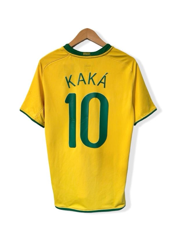 Brazil National Team 2008-09 Home Shirt, #10 Kaka - S