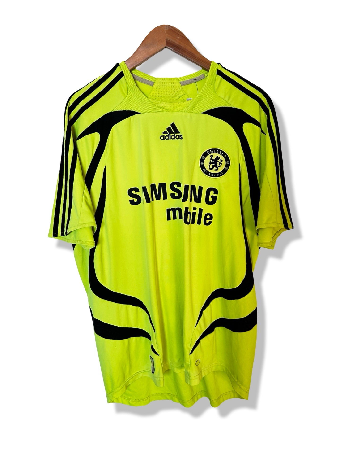 Chelsea FC 2007-08 Away Shirt, #11 Didier Drogba - L