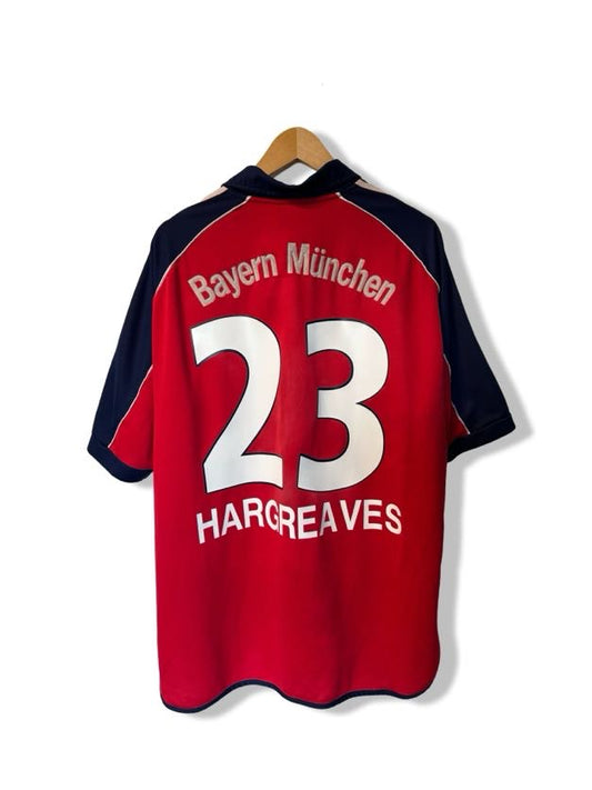 Bayern Munich 1999-2001 Home Shirt, #23 Owen Hargreaves - XL