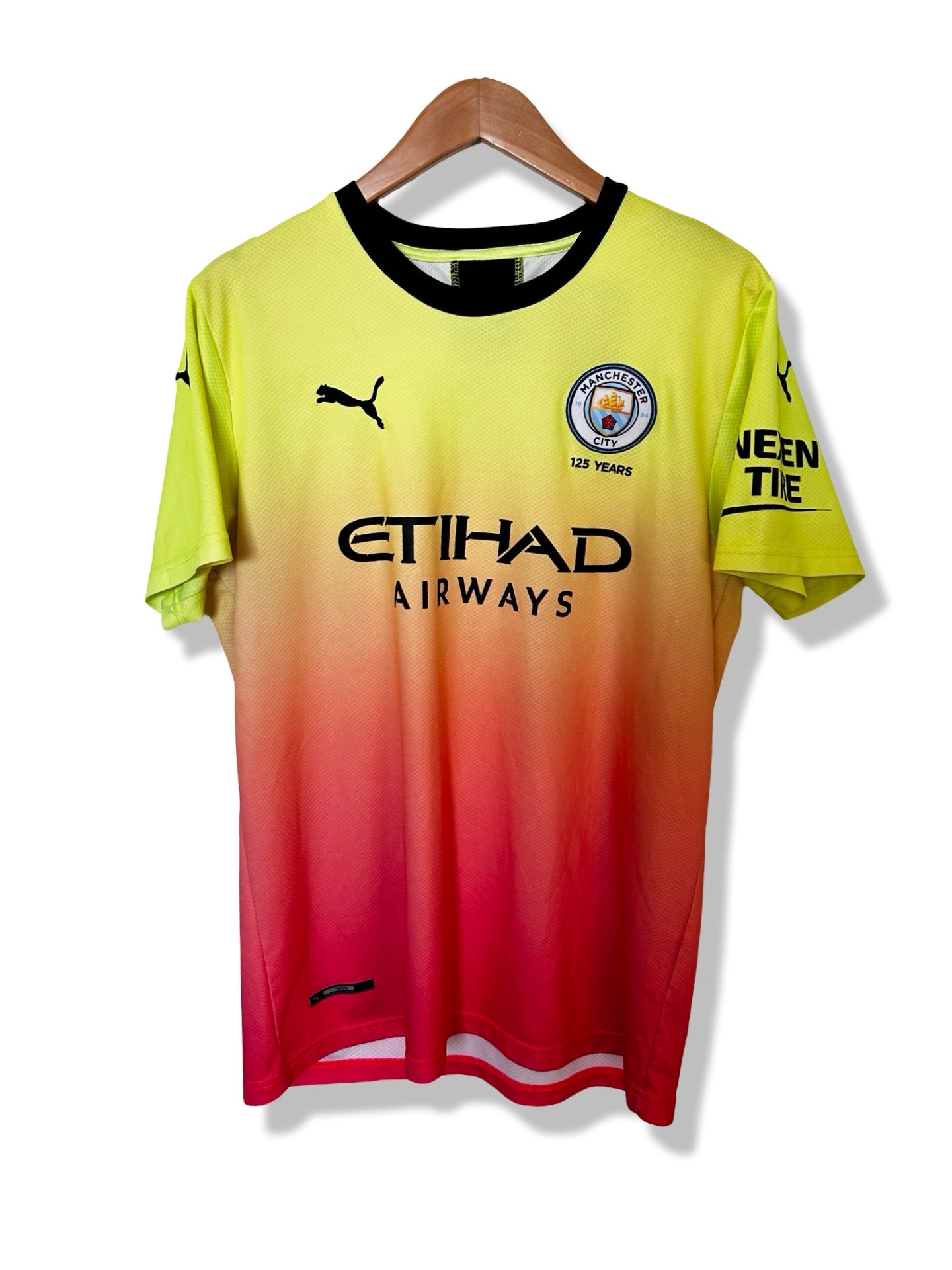 Manchester City 2019-20 Third Shirt, #17 Kevin De Bruyne - L