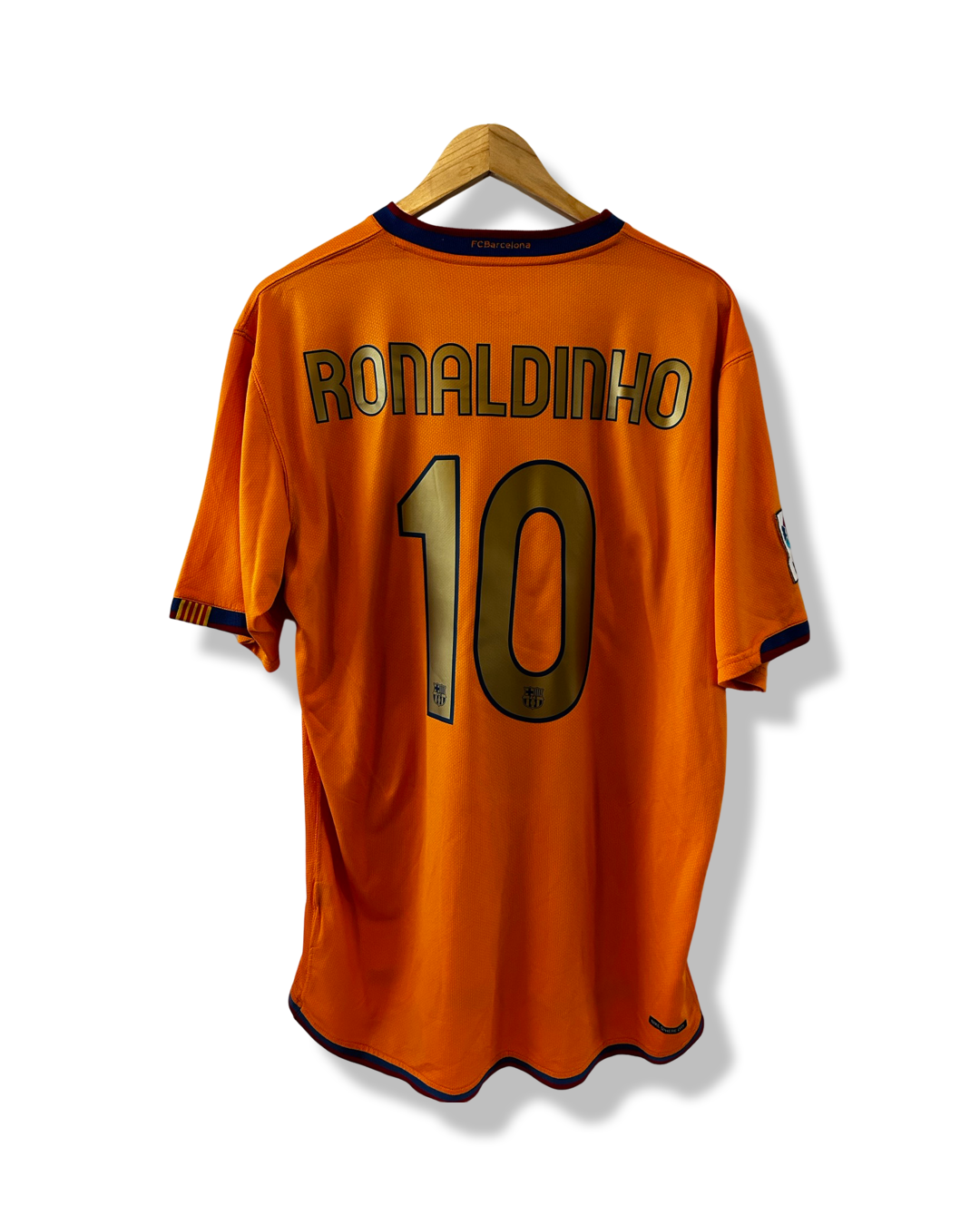 FC Barcelona 2006-07 Away Shirt, #10 Ronaldinho - XL