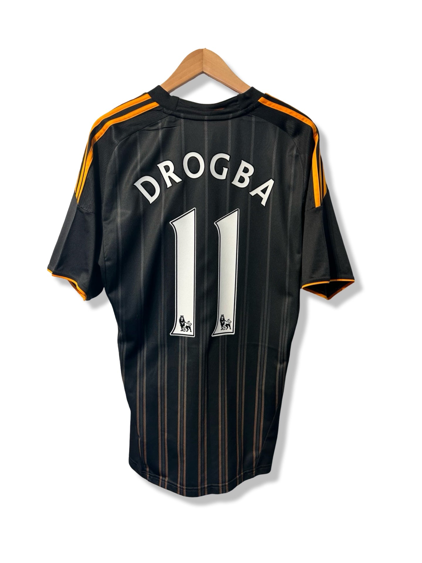 Chelsea FC 2010-11 Away Shirt, #11 Didier Drogba - M