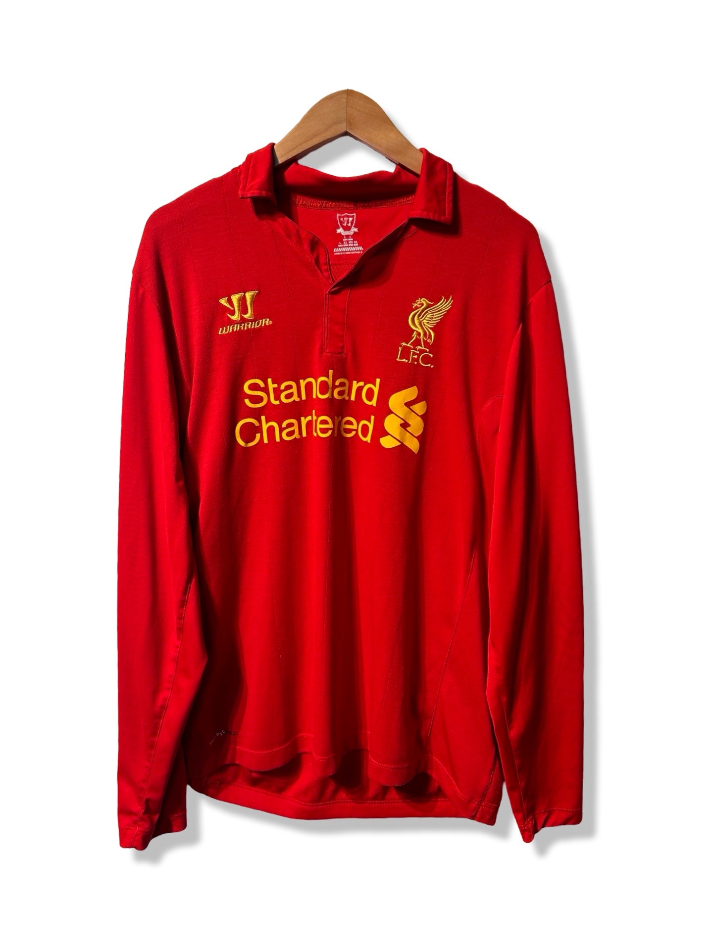 Liverpool 2012-13 Home Shirt, #7 Luis Suarez - L (LS)