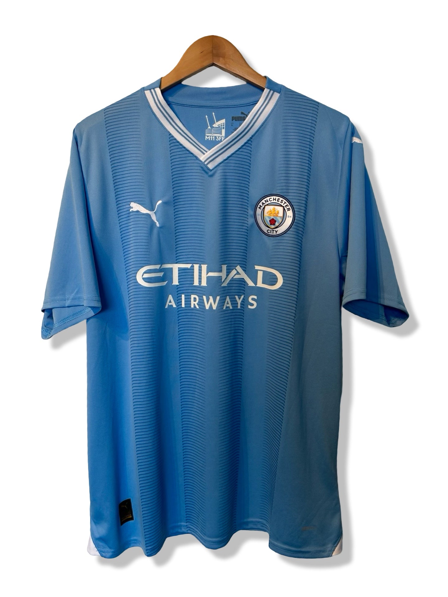 Manchester City 2023-24 Home Shirt, #9 Erling Haaland - XL