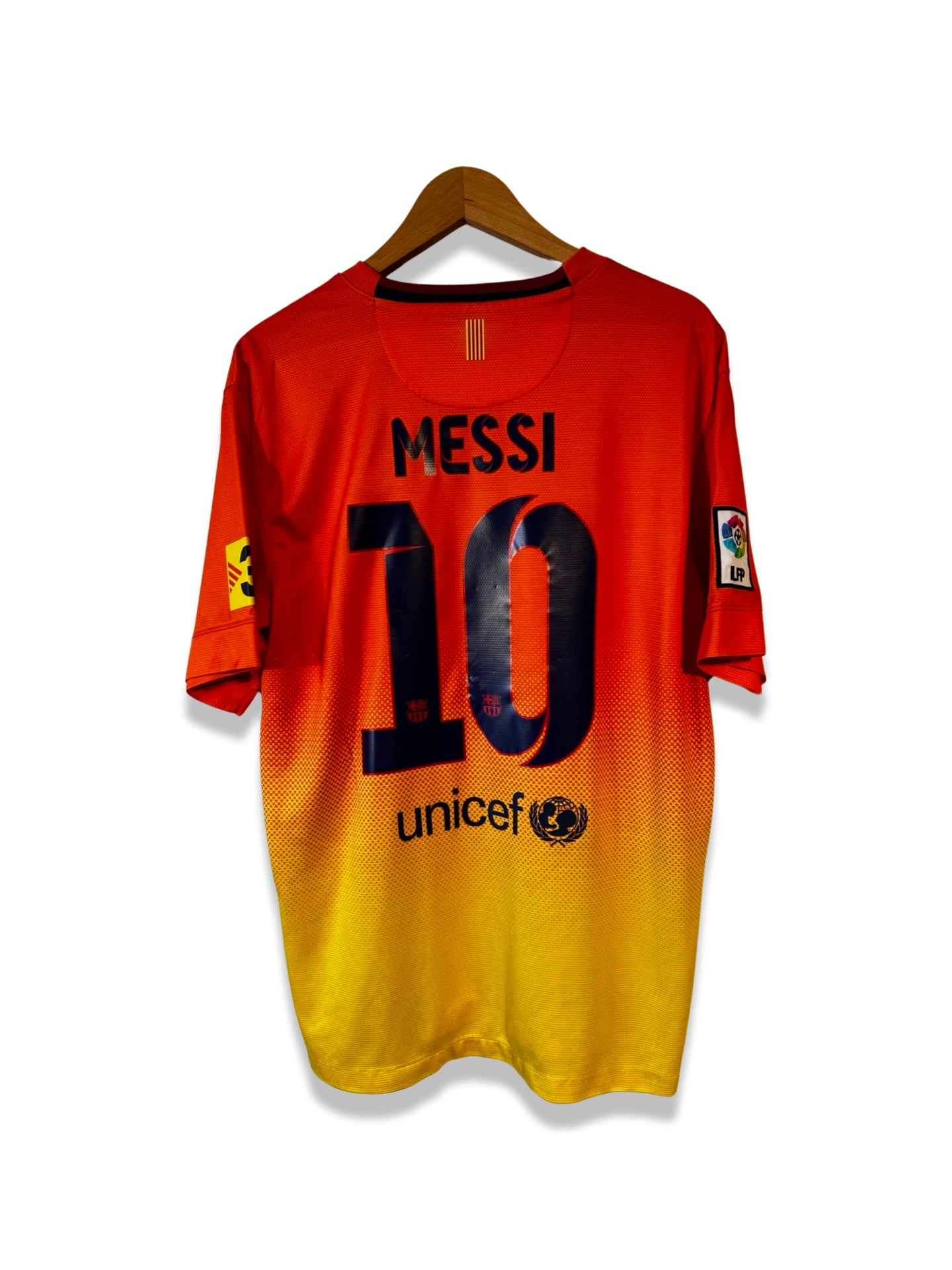 FC Barcelona 2012-13 Away Shirt, #10 Lionel Messi - L