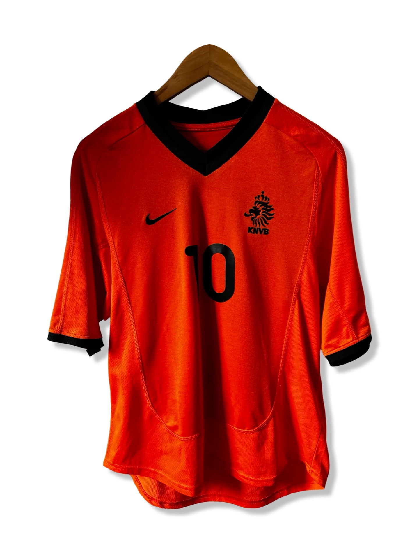 Netherlands 2000 Home Shirt, #10 Dennis Bergkamp - S