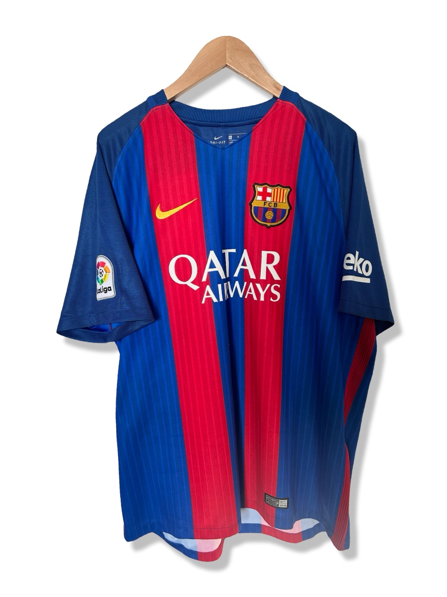 FC Barcelona 2016-17 Home Shirt, #11 Neymar - XL