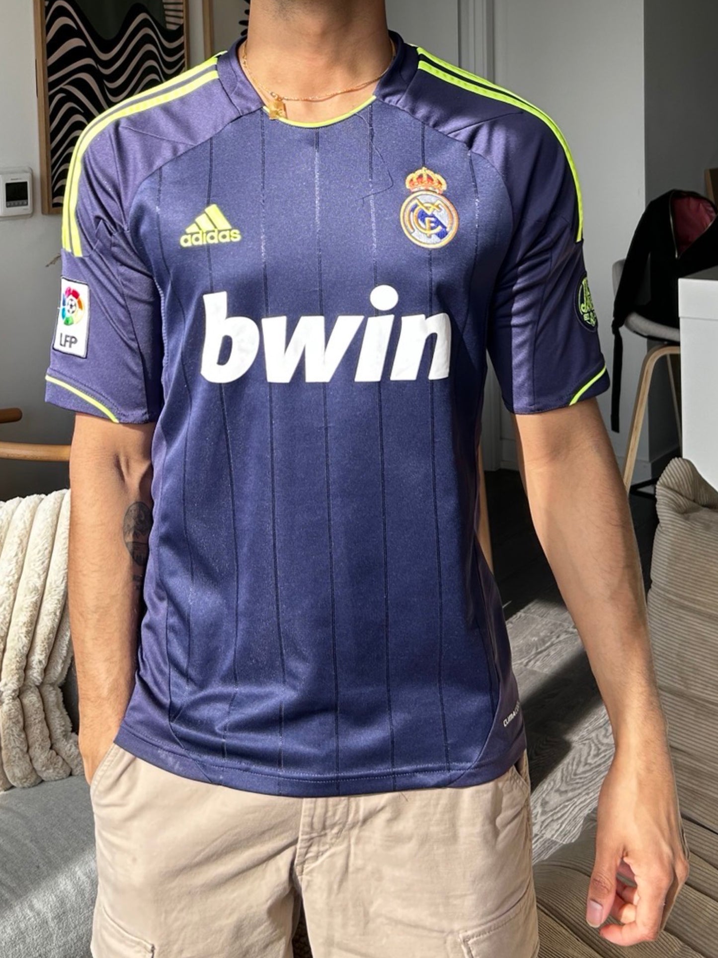 Real Madrid CF 2012-13 Away Shirt, #7 Cristiano Ronaldo - S