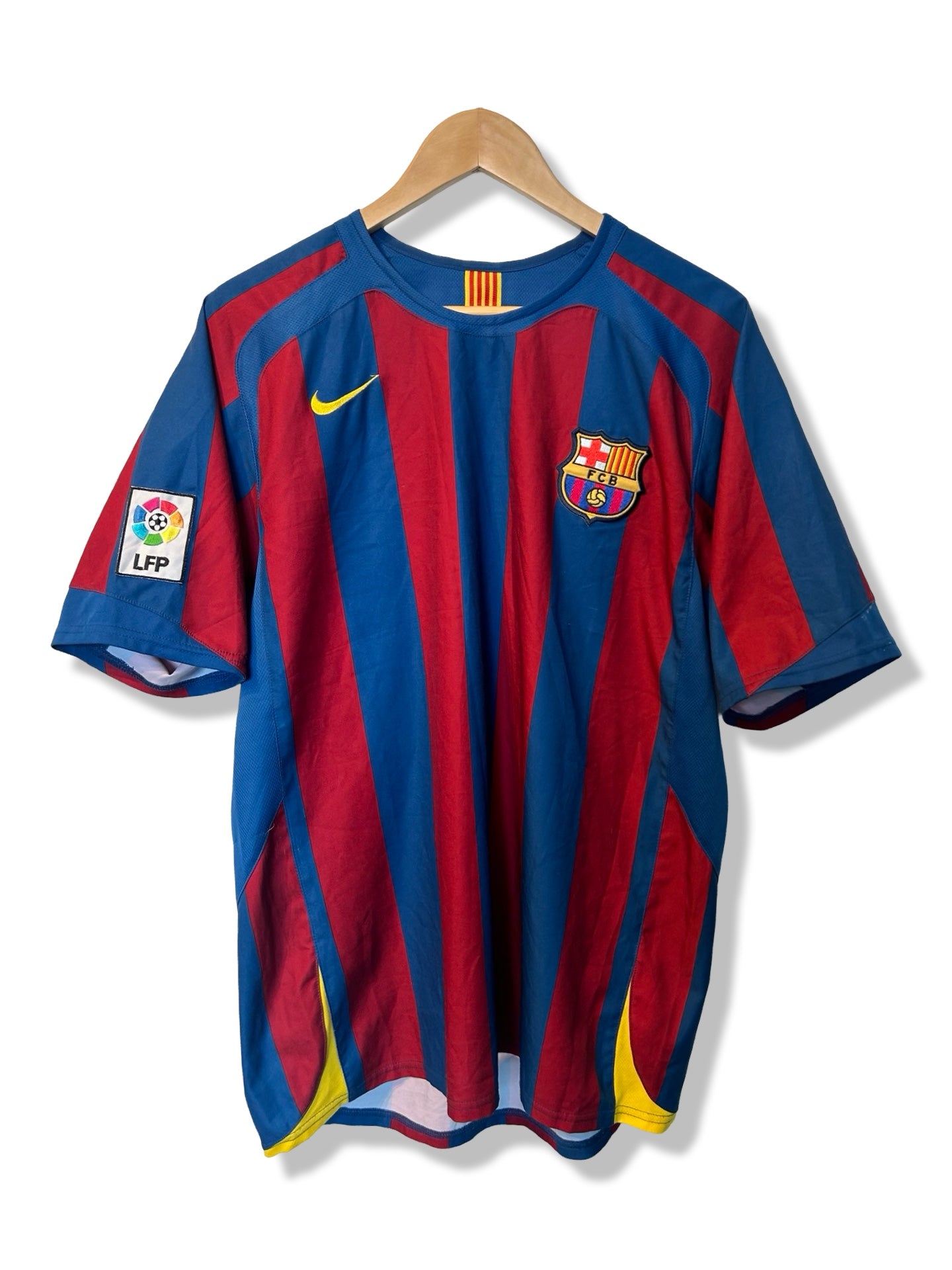 FC Barcelona 2005-06 Home Shirt, #30 Lionel Messi - M